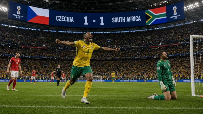 Czechia vs South Africa Result: ২০২৬ বিশ্বকাপে চেক প্রজাতন্ত্র ও দক্ষিণ আফ্রিকার পয়েন্ট ভাগাভাগি