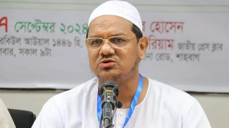 ছাত্র-জনতা রক্ত দিয়ে তামাশা করার জন্য কাউকে সংসদে পাঠায়নি: চরমোনাই পীর