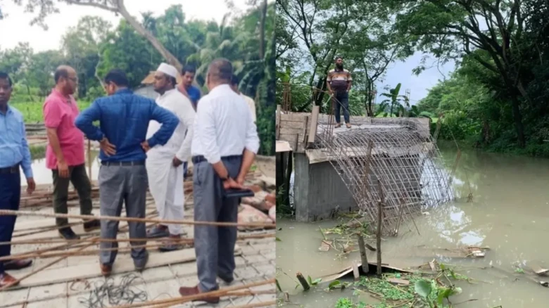 ঢালাইয়ের পরই সেতুর পাটাতনে ধস, তদন্তে ২ কমিটি